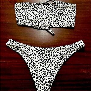 Cheetah print bikini